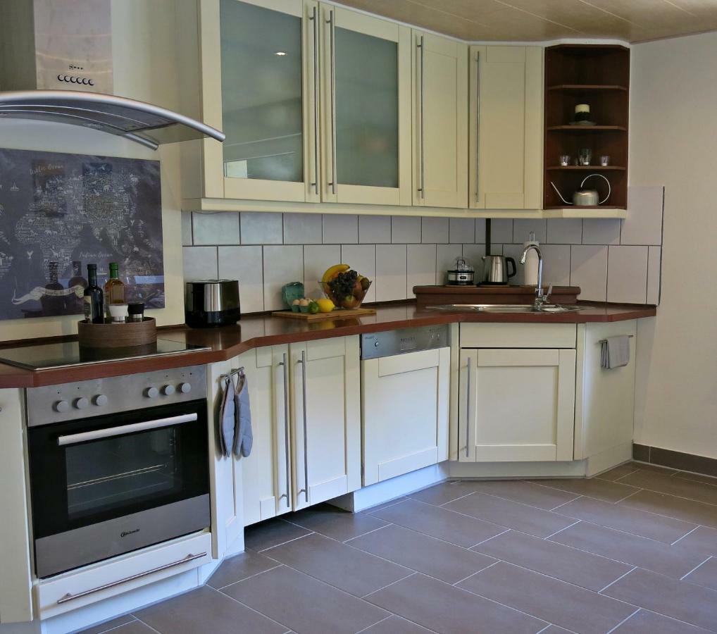 Roosartige Ferien - Ferienwohnung Am Weiherturm باشاراش المظهر الخارجي الصورة